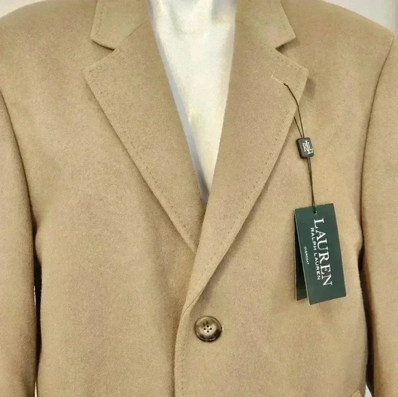 Lauren Ralph Lauren Overcoat Cashmere-Wool Blend NWT - Picture 5 of 16